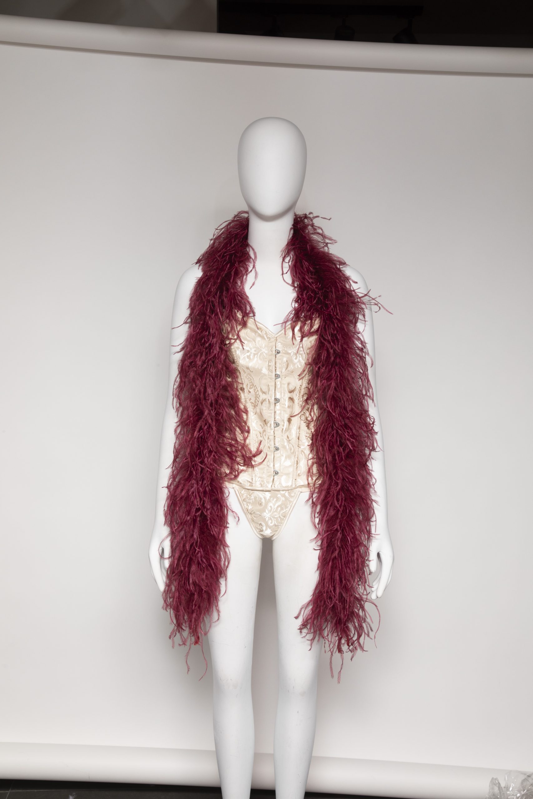 צעיף יען 4 פליי בורדו