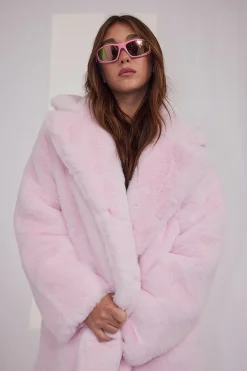 The Coat NH - בלי כובע ראביט ורוד בייבי