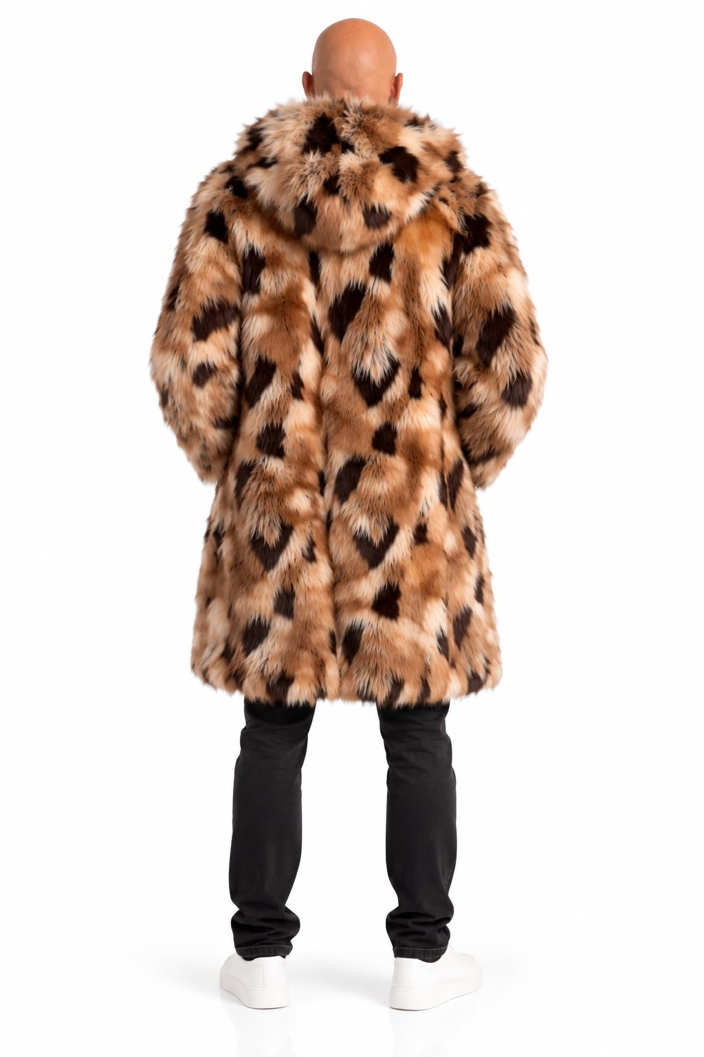 The coat Wh+lina brown מעיל בגווני חום