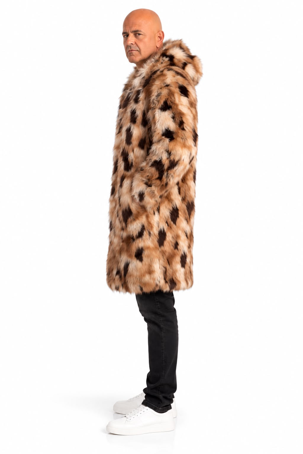 The coat Wh+lina brown מעיל בגווני חום